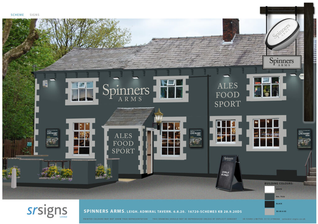 Spinners, Leigh Admiral Taverns