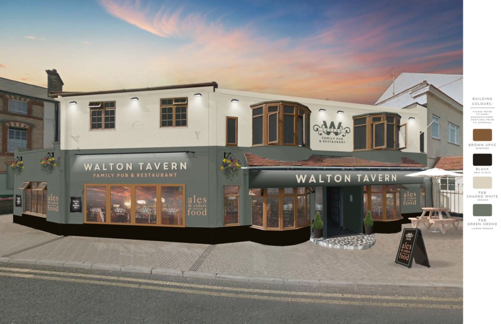 Walton Tavern, Walton on the Naze Admiral Taverns
