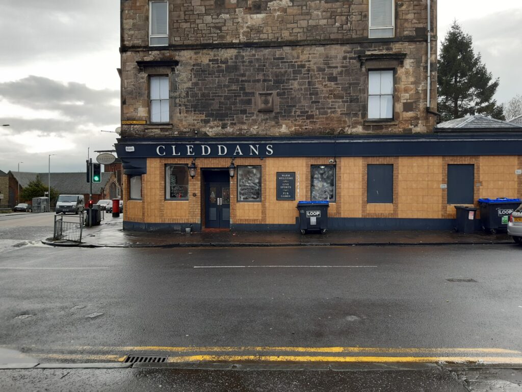 Pubs to let in Clydebank, Cleddans Bar is now available