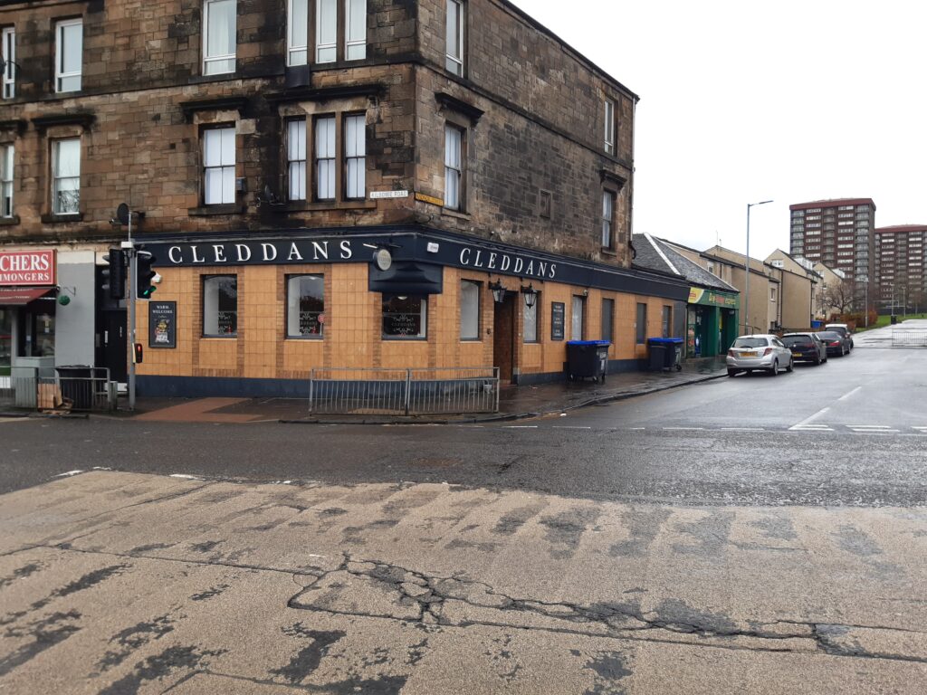 Pubs to let in Clydebank, Cleddans Bar is now available